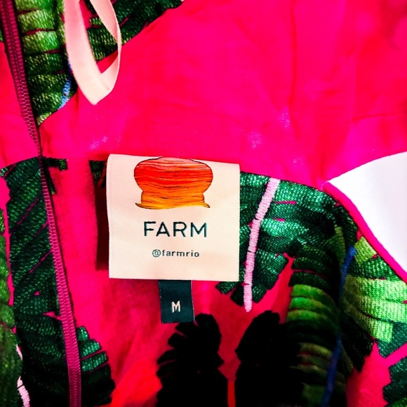 FARM RIO Pink one shoulder mini dress - Picture 5 of 9